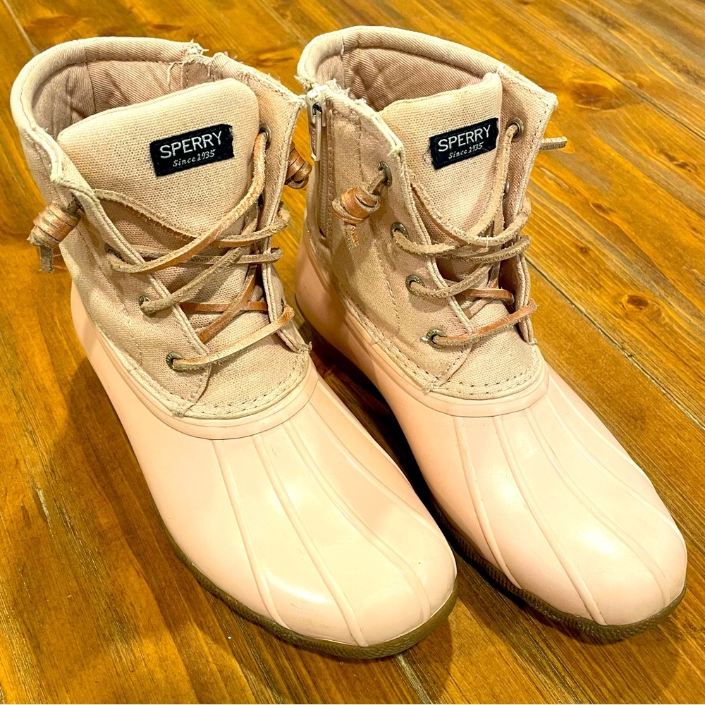 Sperry Saltwater Girls Boots 4M